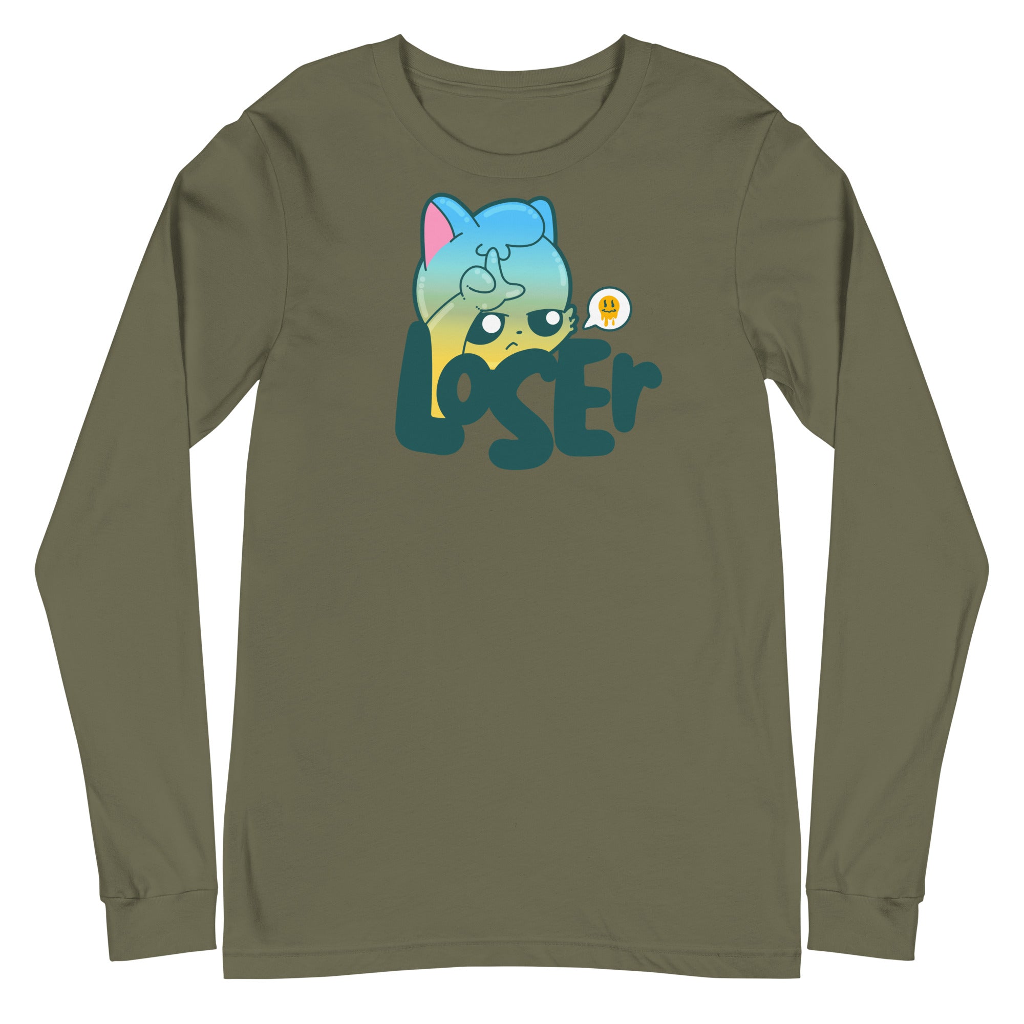 LOSER - Long Sleeve Tee - ChubbleGumLLC