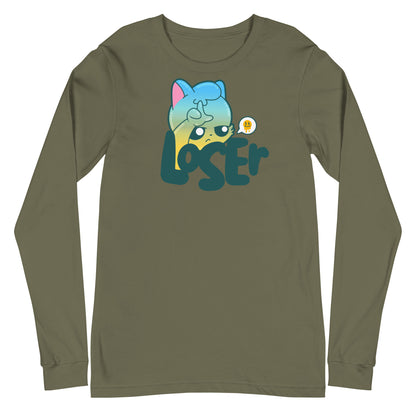 LOSER - Long Sleeve Tee - ChubbleGumLLC