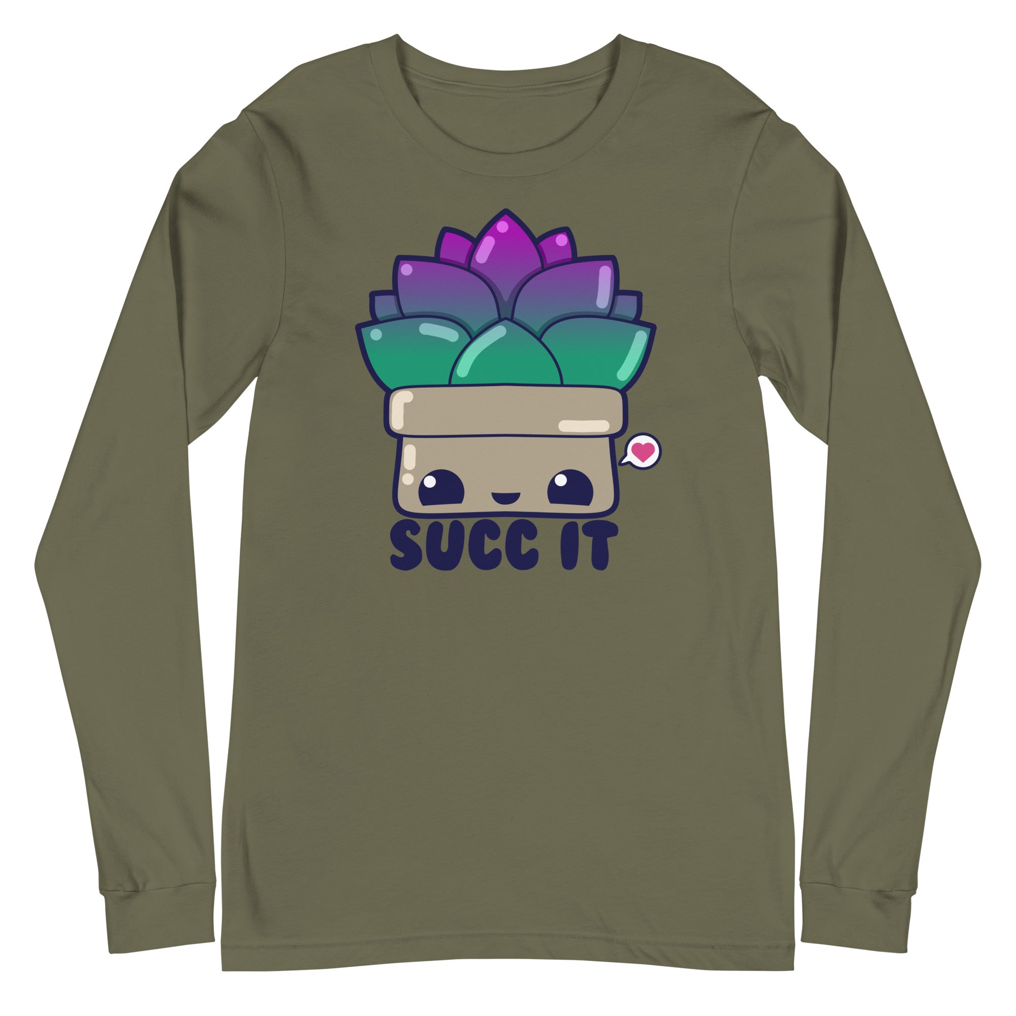 SUCC IT - Long Sleeve Tee - ChubbleGumLLC