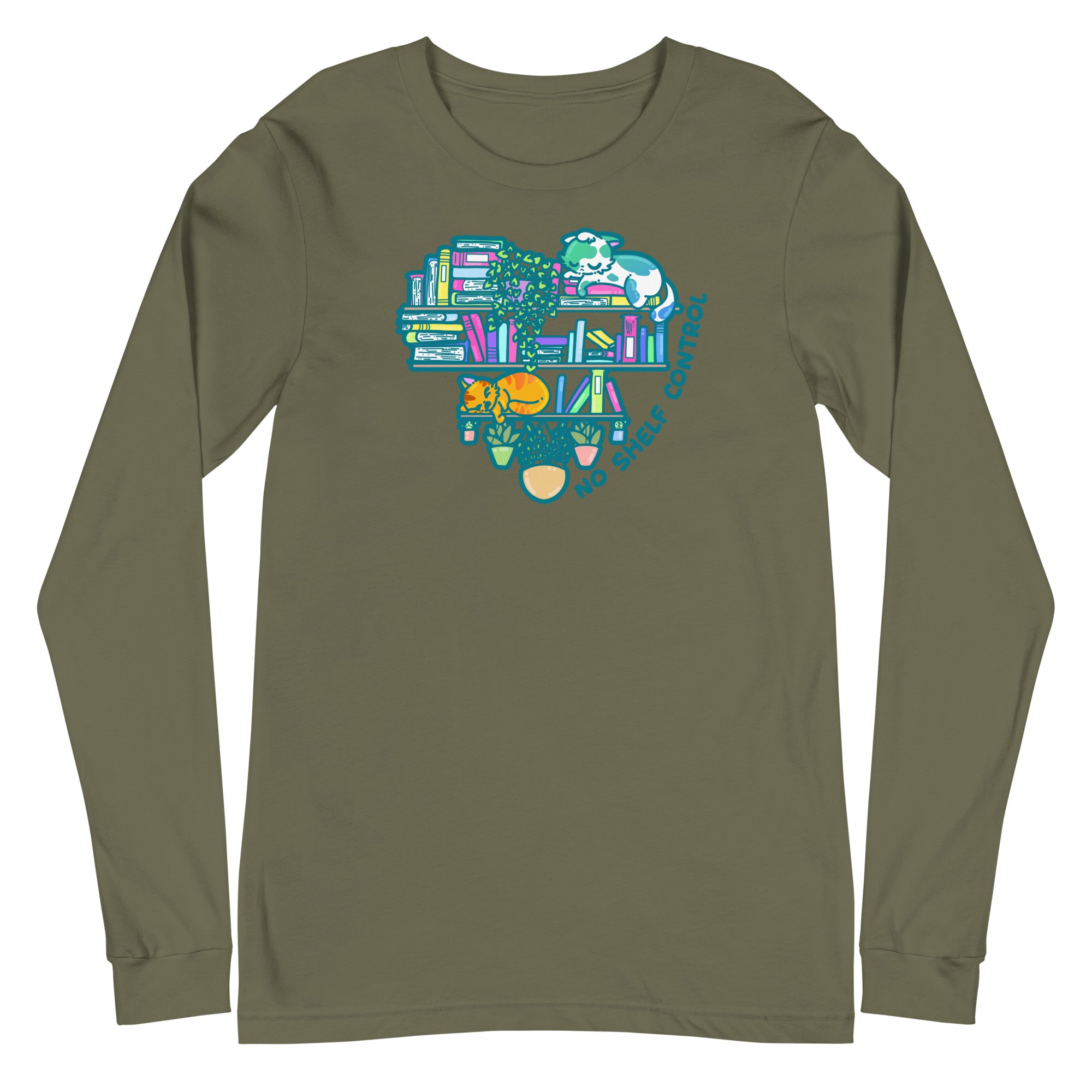 NO SHELF CONTROL - Long Sleeve Tee - ChubbleGumLLC