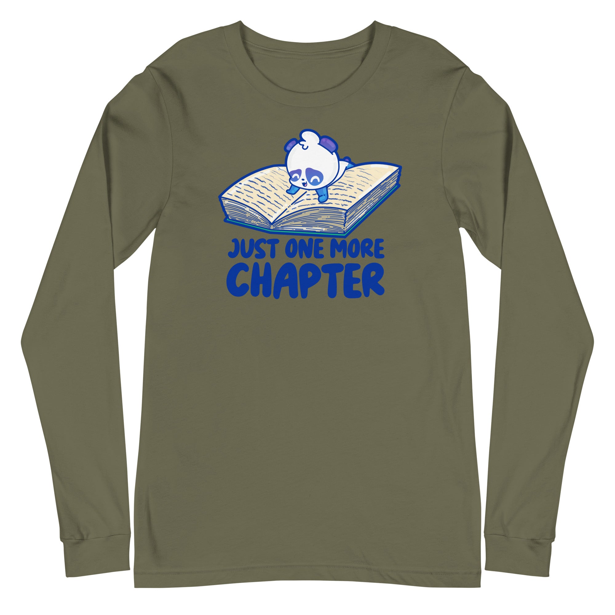 JUST ONE MORE CHAPTER - Long Sleeve Tee - ChubbleGumLLC
