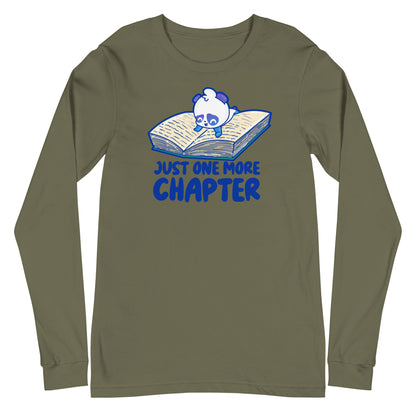 JUST ONE MORE CHAPTER - Long Sleeve Tee - ChubbleGumLLC