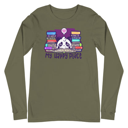 MY HAPPY PLACE - Long Sleeve Tee - ChubbleGumLLC