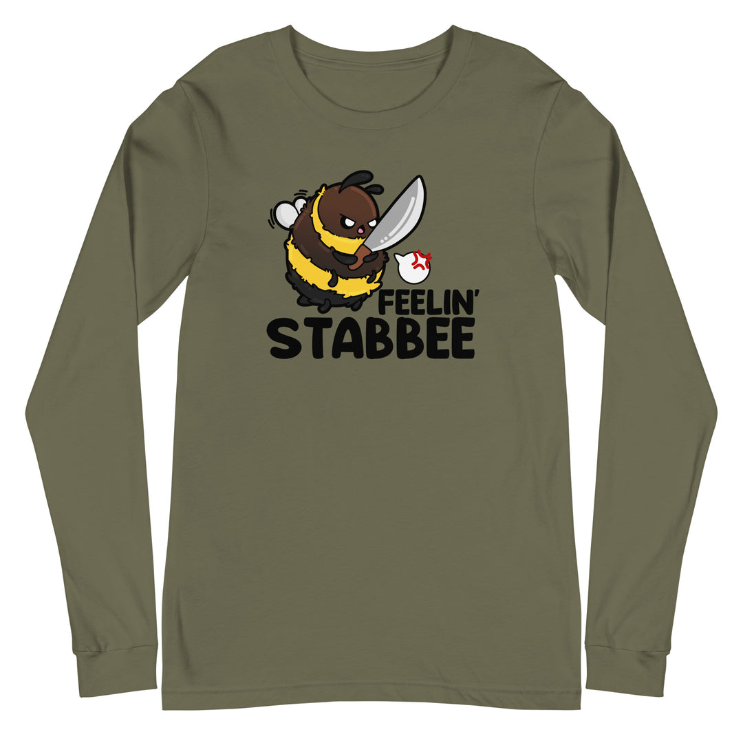 FEELIN STABBEE - Long Sleeve Tee - ChubbleGumLLC