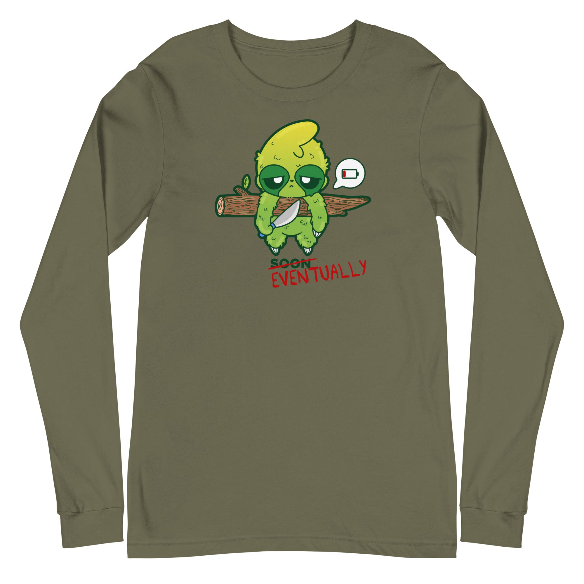 EVENTUALLY - Long Sleeve Tee - ChubbleGumLLC