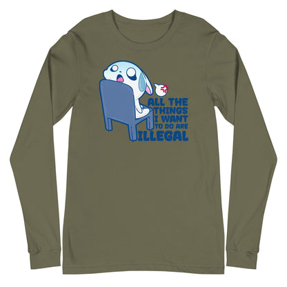 ALL THE THINGS - Long Sleeve Tee