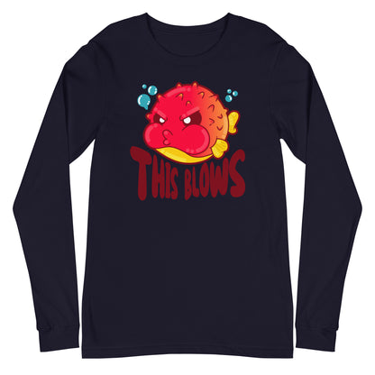 THIS BLOWS - Long Sleeve Tee - ChubbleGumLLC