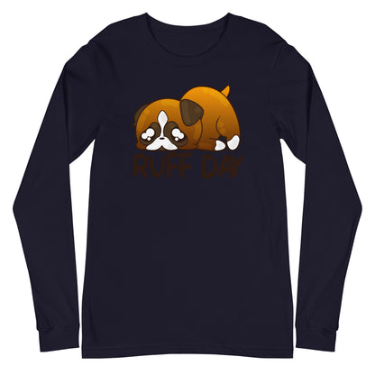 RUFF DAY - Long Sleeve Tee - ChubbleGumLLC