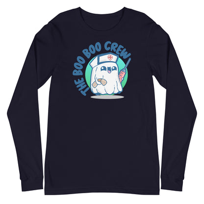 BOO-BOO CREW - Long Sleeve Tee - ChubbleGumLLC