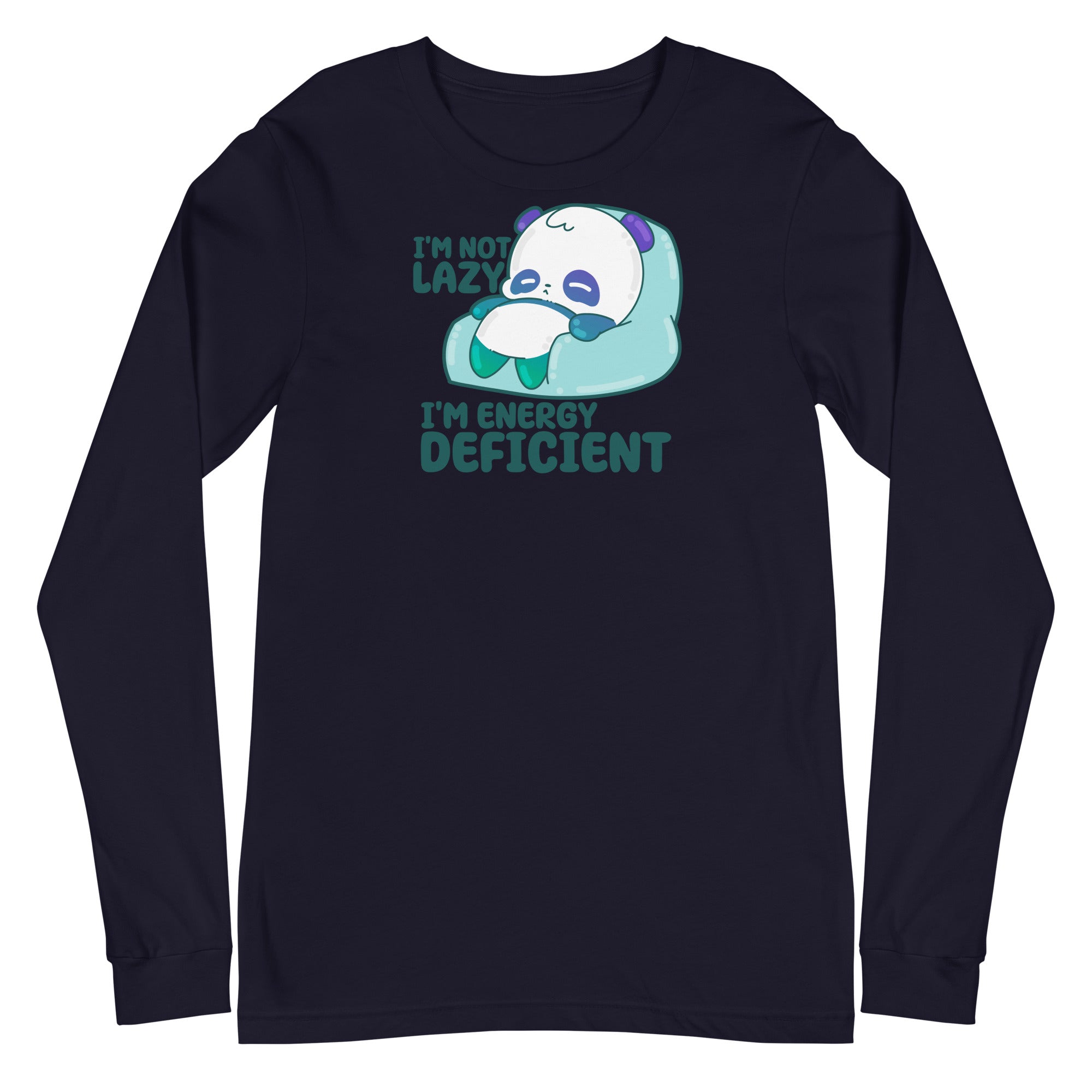 IM NOT LAZY - Long Sleeve Tee - ChubbleGumLLC