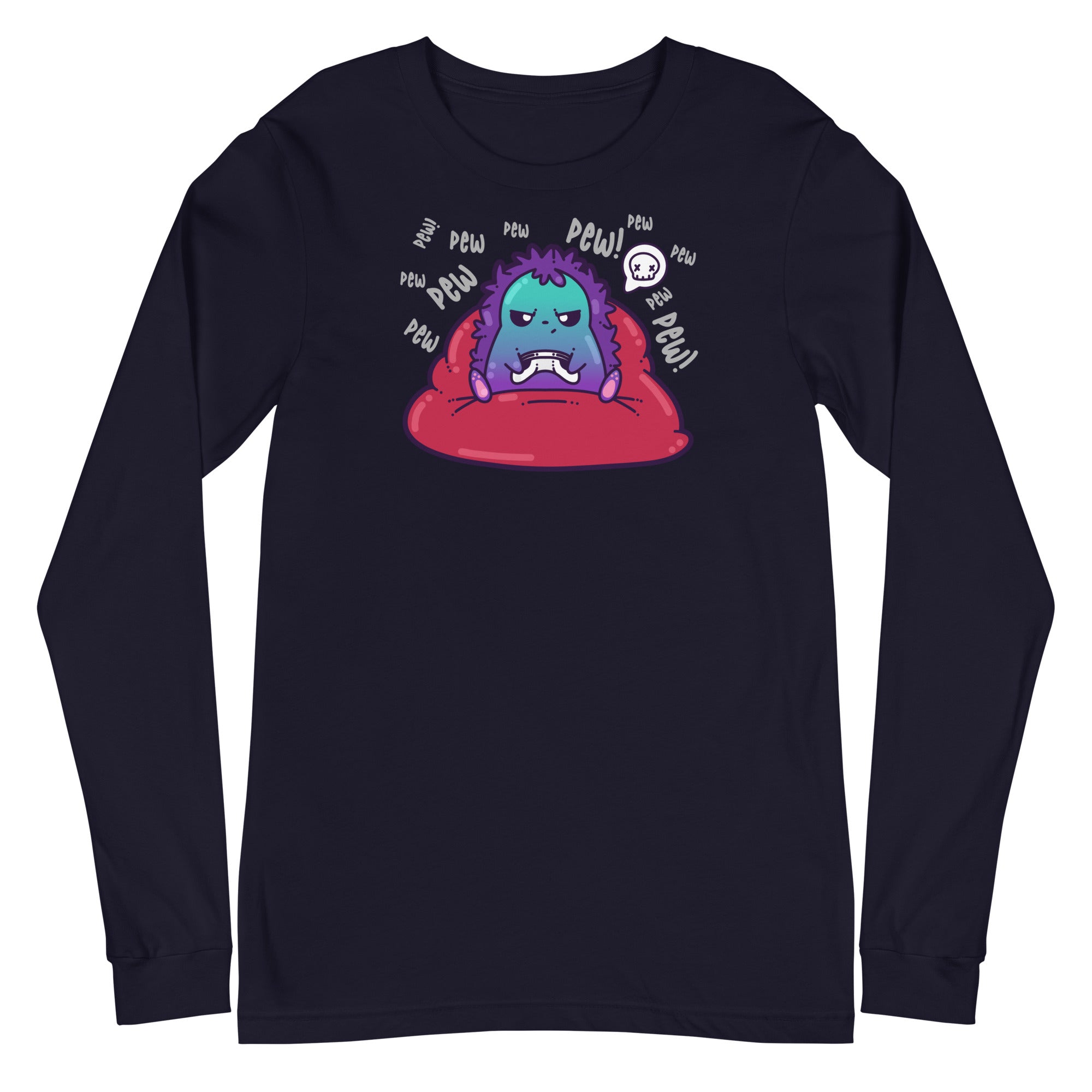 PEW PEW PEW - Long Sleeve Tee - ChubbleGumLLC