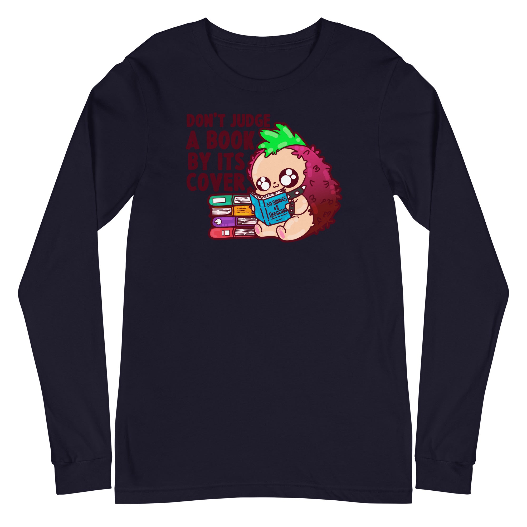 DONT JUDGE A BOOK - Long Sleeve Tee - ChubbleGumLLC