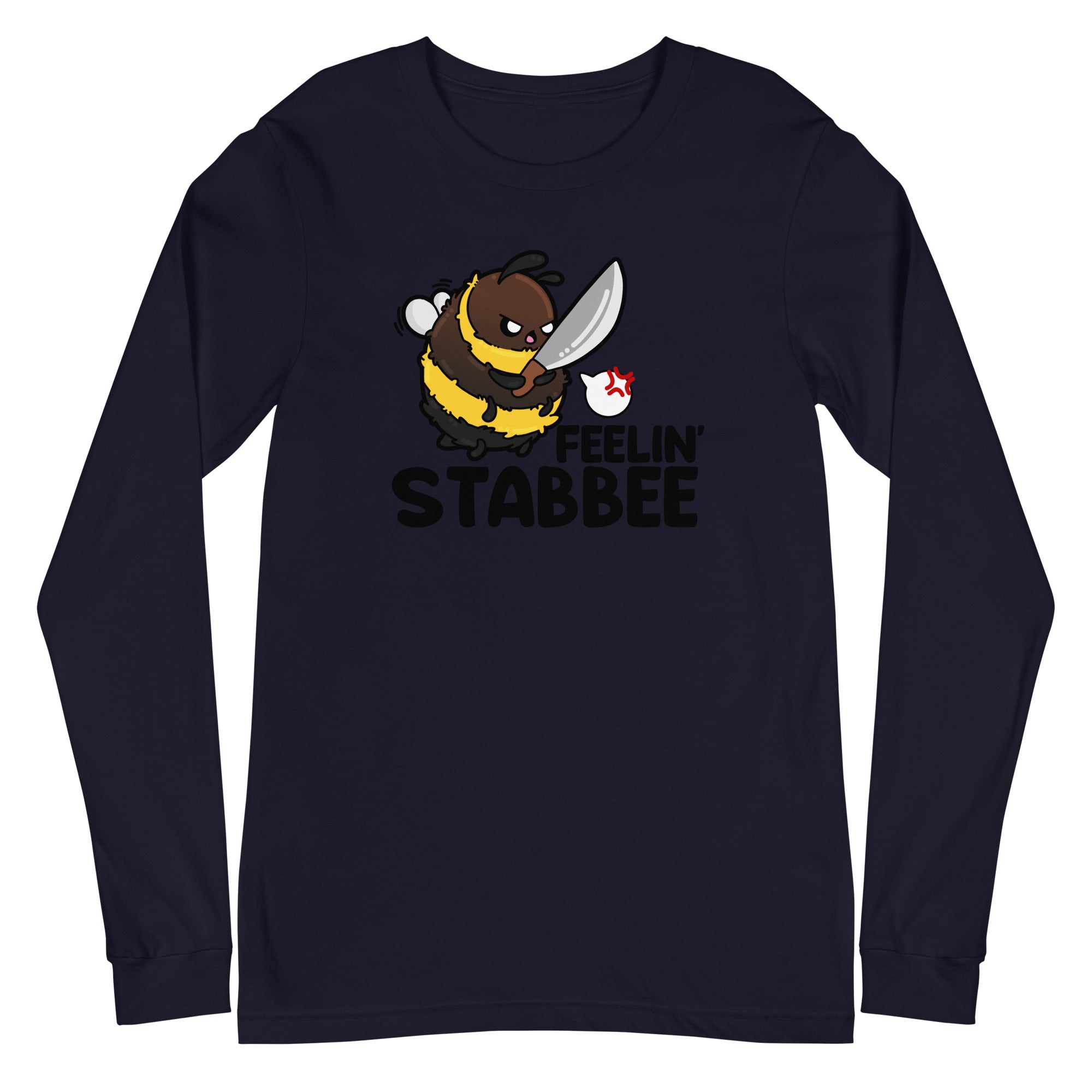 FEELIN STABBEE - Long Sleeve Tee - ChubbleGumLLC