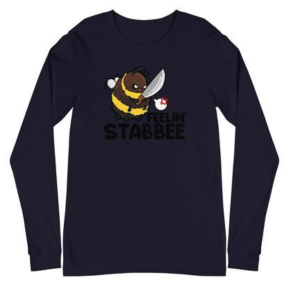 FEELIN STABBEE - Long Sleeve Tee - ChubbleGumLLC