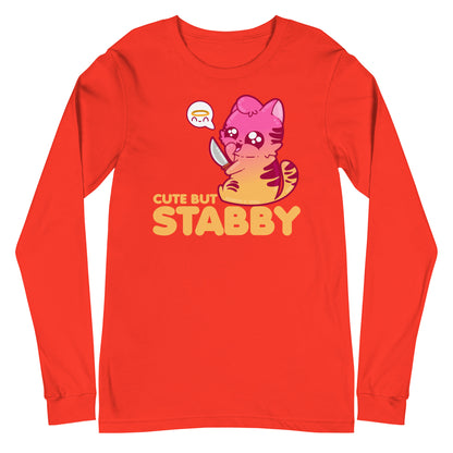 CUTE BUT STABBY - Long Sleeve Tee - ChubbleGumLLC