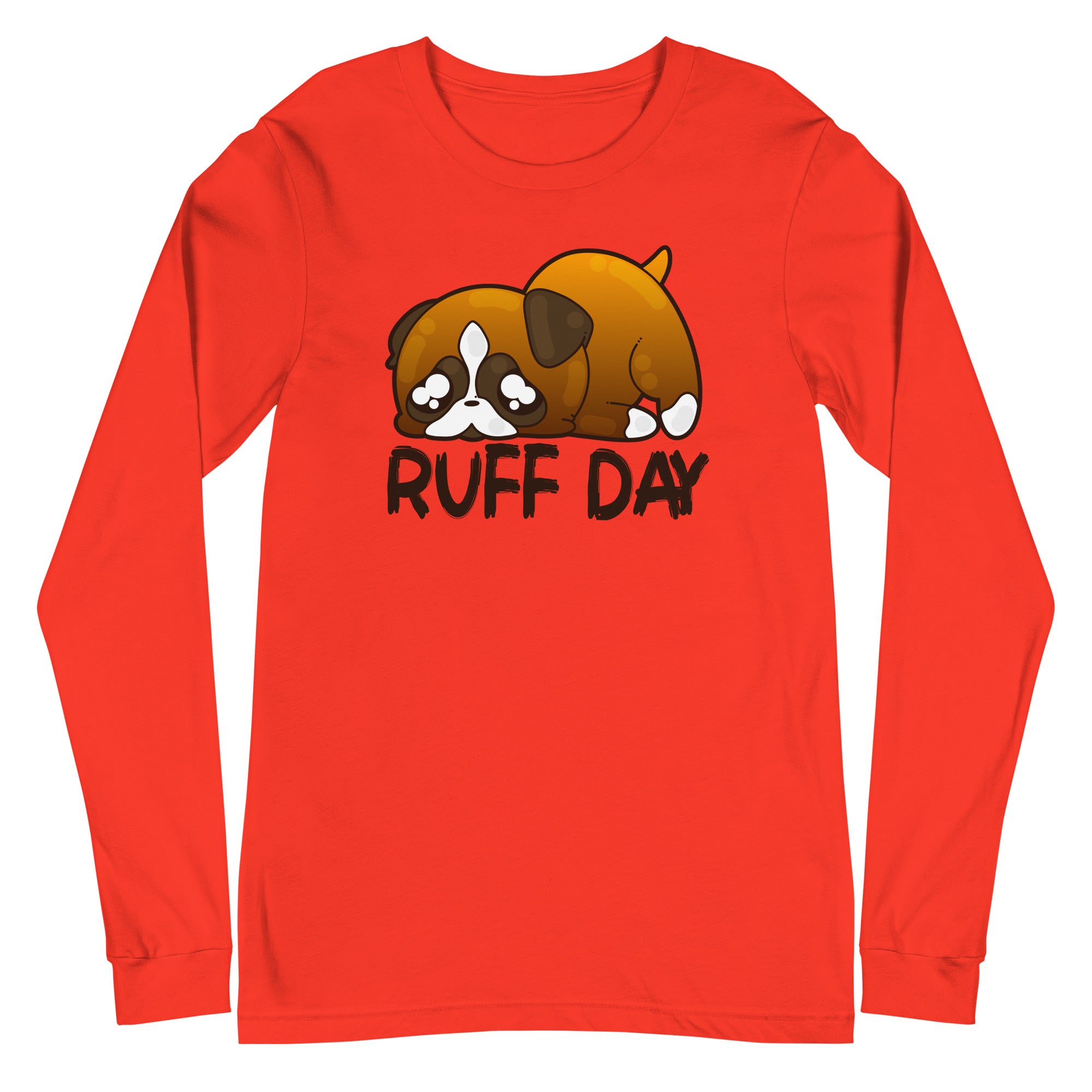 RUFF DAY - Long Sleeve Tee - ChubbleGumLLC