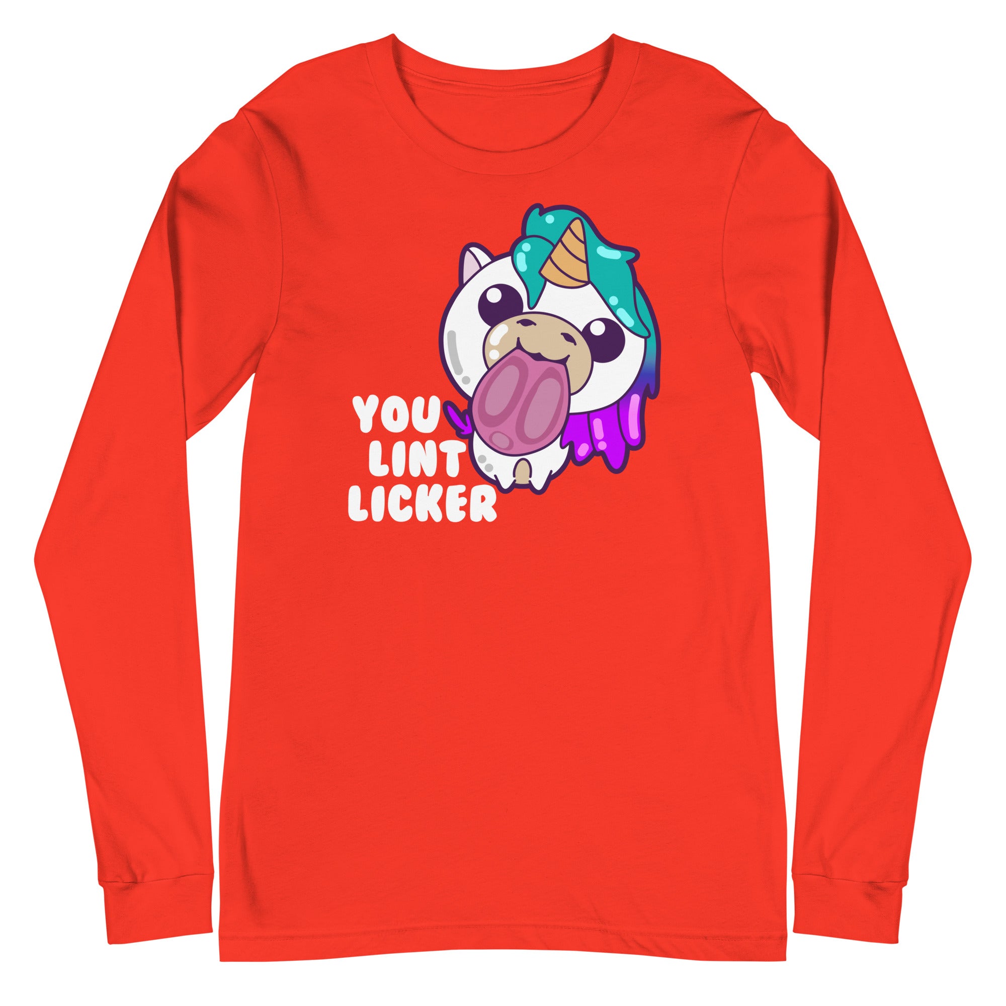 YOU LINT LICKER - Modified Long Sleeve Tee - ChubbleGumLLC