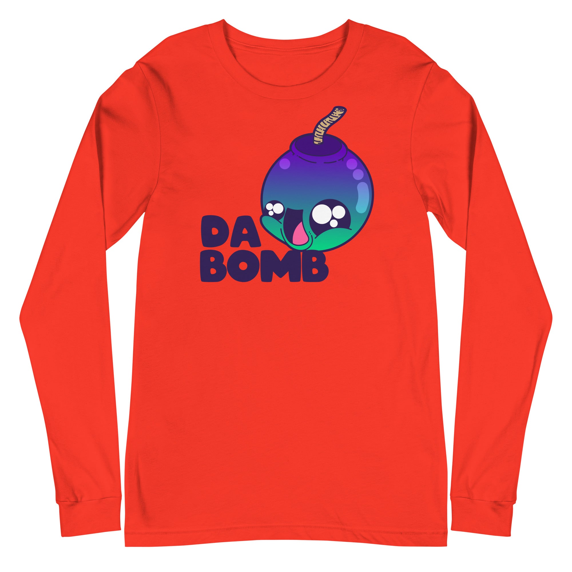 DA BOMB - Long Sleeve Tee - ChubbleGumLLC