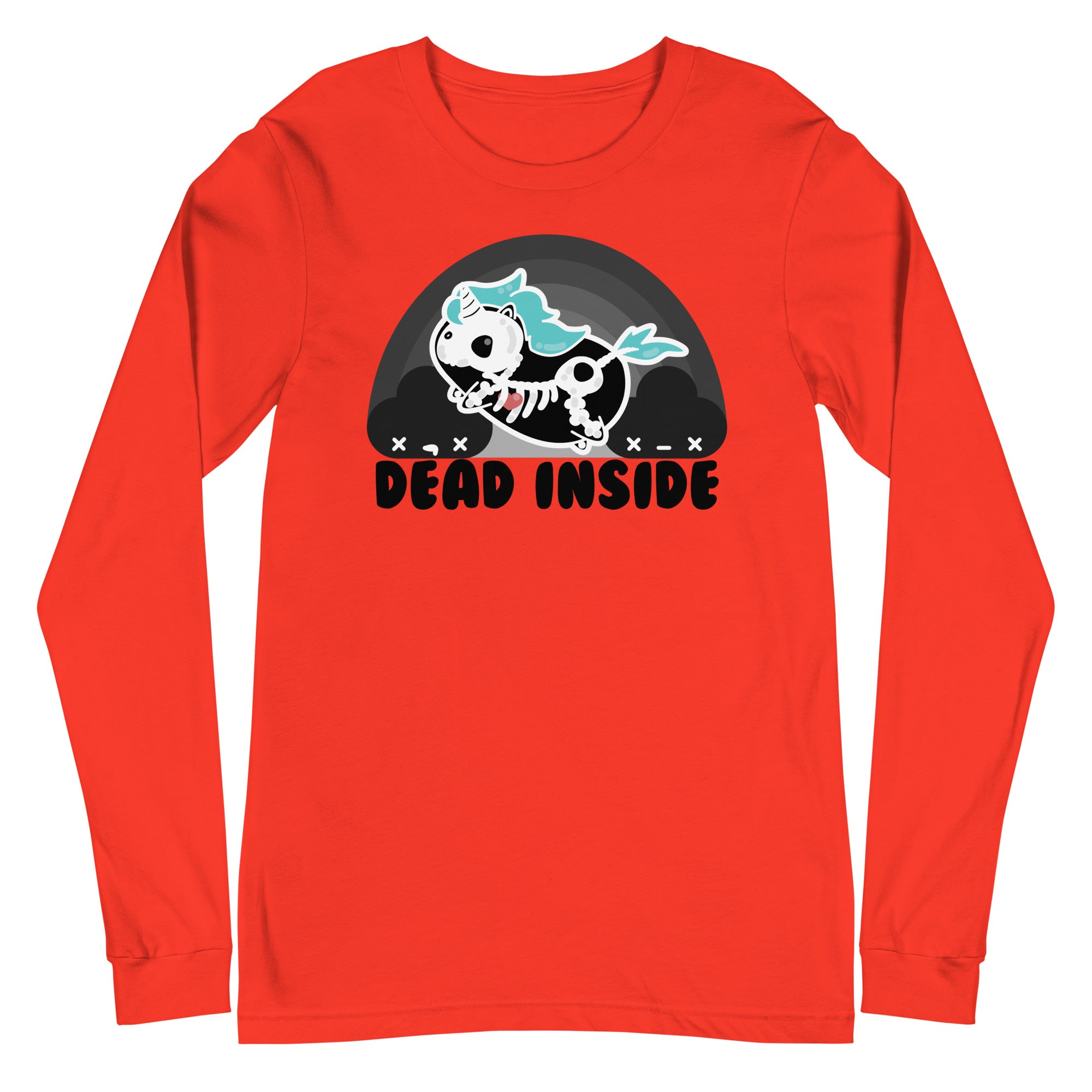 DEAD INSIDE - Long Sleeve Tee - ChubbleGumLLC