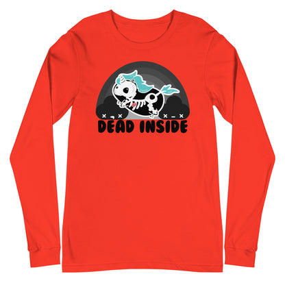 DEAD INSIDE - Long Sleeve Tee - ChubbleGumLLC