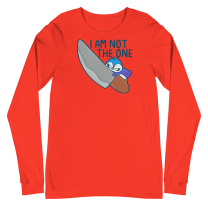 I AM NOT THE ONE - Long Sleeve Tee - ChubbleGumLLC