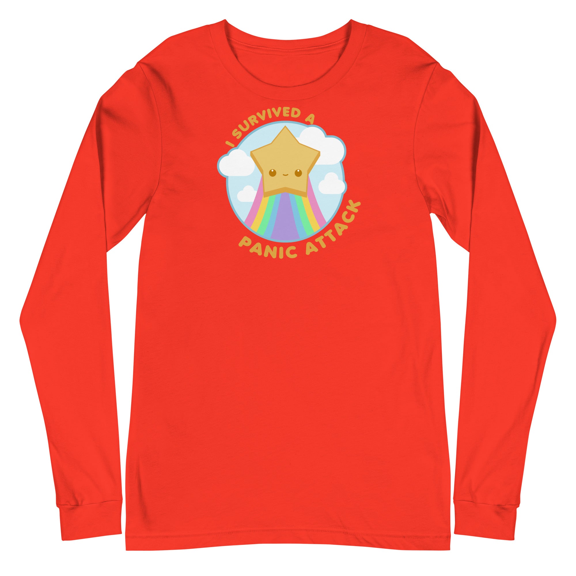 I SURVIVED A PANIC ATTACK - Long Sleeve Tee - ChubbleGumLLC