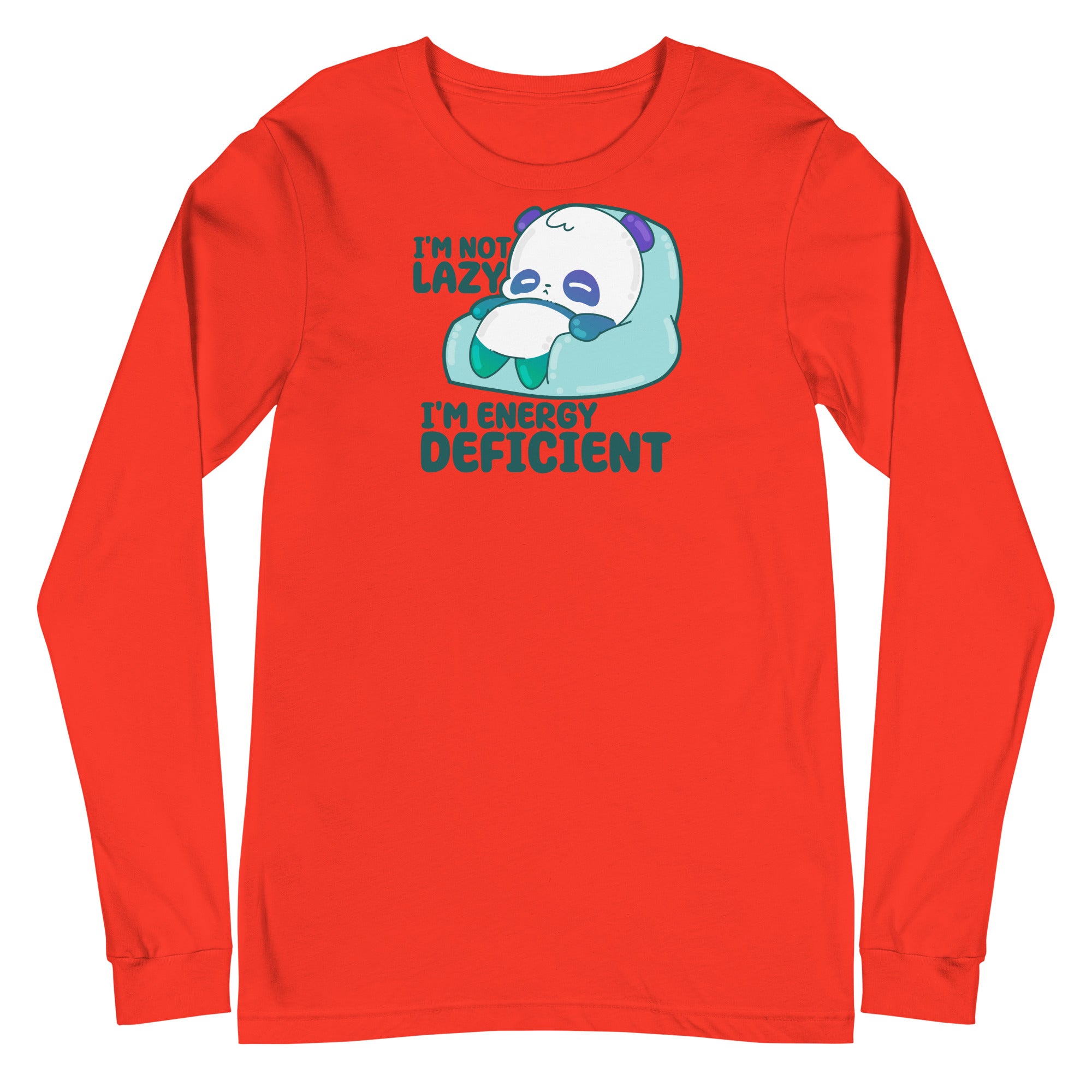 IM NOT LAZY - Long Sleeve Tee - ChubbleGumLLC