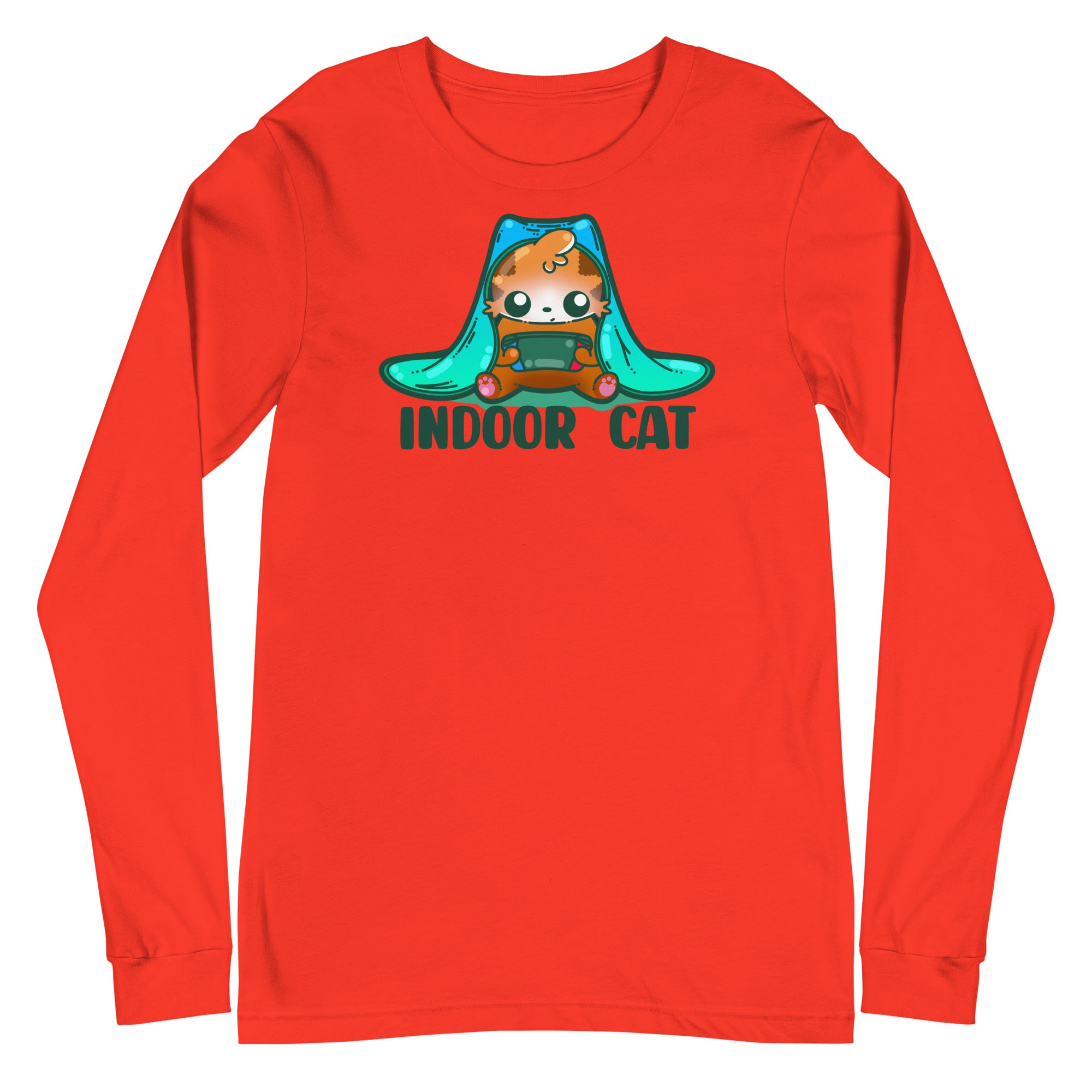 INDOOR CAT - Long Sleeve Tee - ChubbleGumLLC