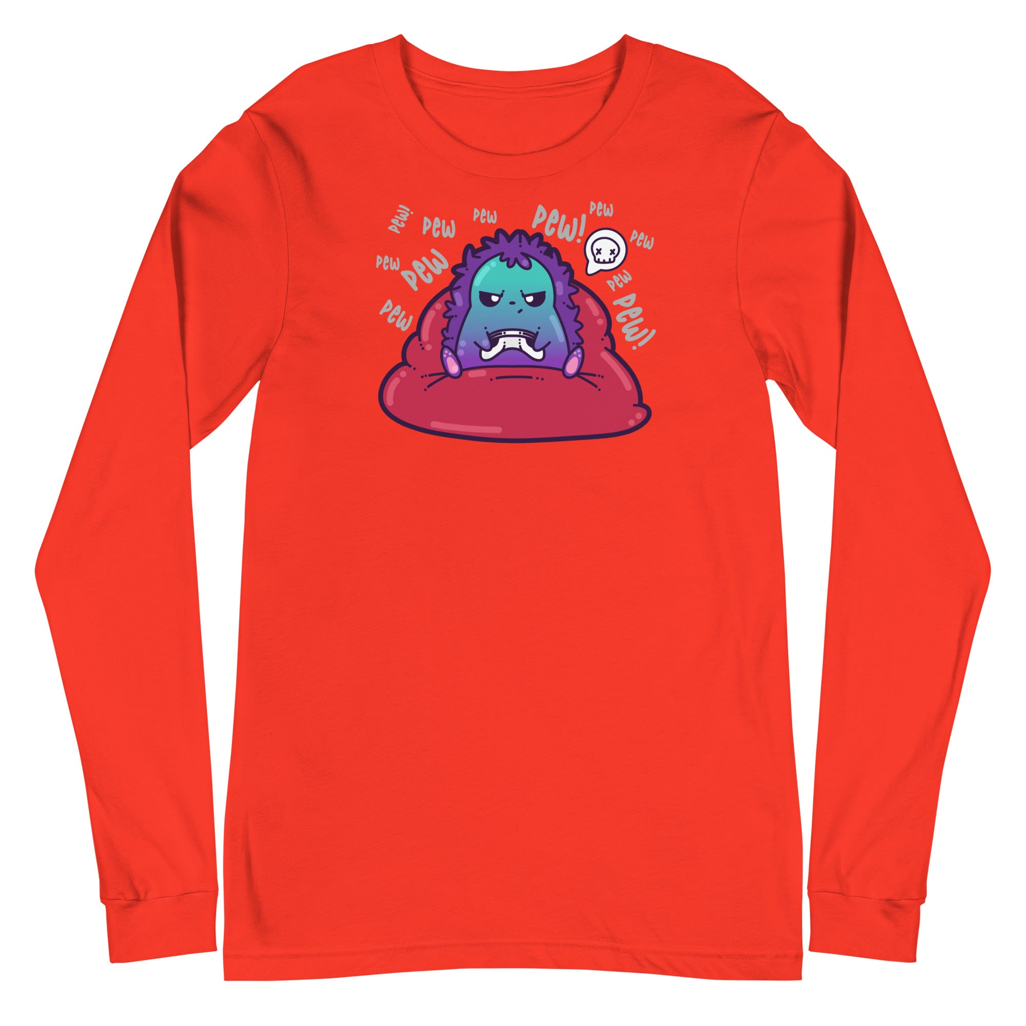 PEW PEW PEW - Long Sleeve Tee - ChubbleGumLLC