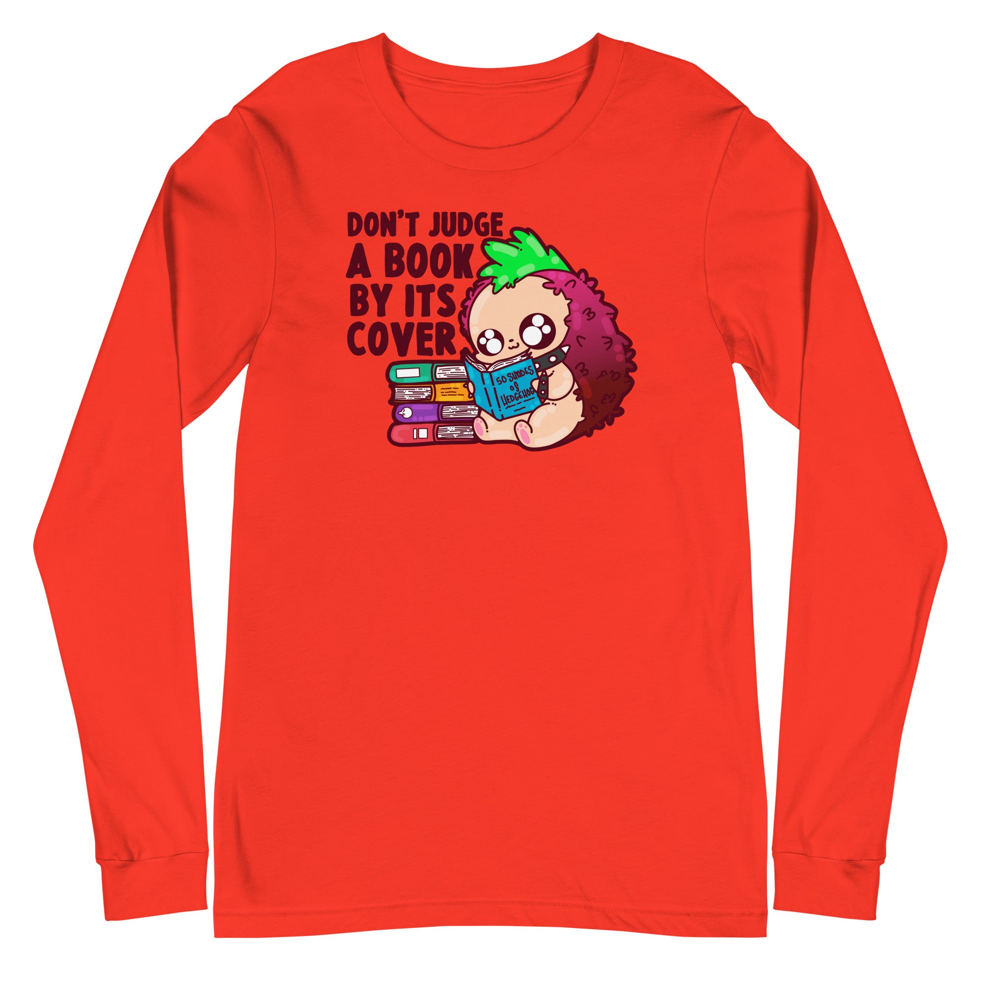 DONT JUDGE A BOOK - Long Sleeve Tee - ChubbleGumLLC