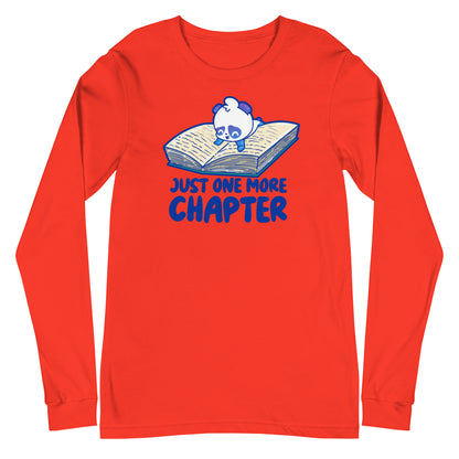 JUST ONE MORE CHAPTER - Long Sleeve Tee - ChubbleGumLLC