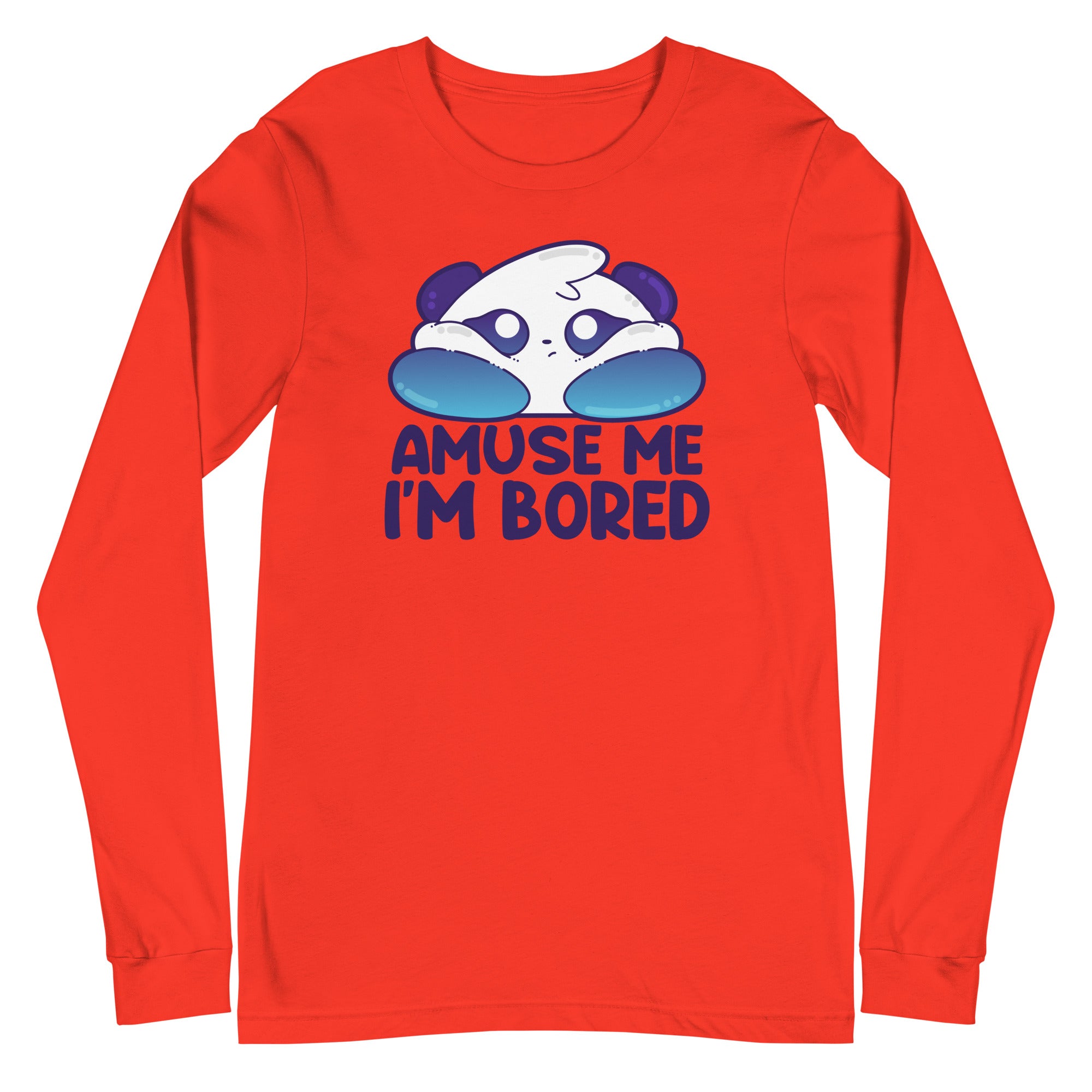 AMUSE ME IM BORED - Long Sleeve Tee - ChubbleGumLLC