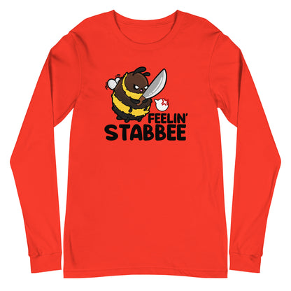 FEELIN STABBEE - Long Sleeve Tee - ChubbleGumLLC