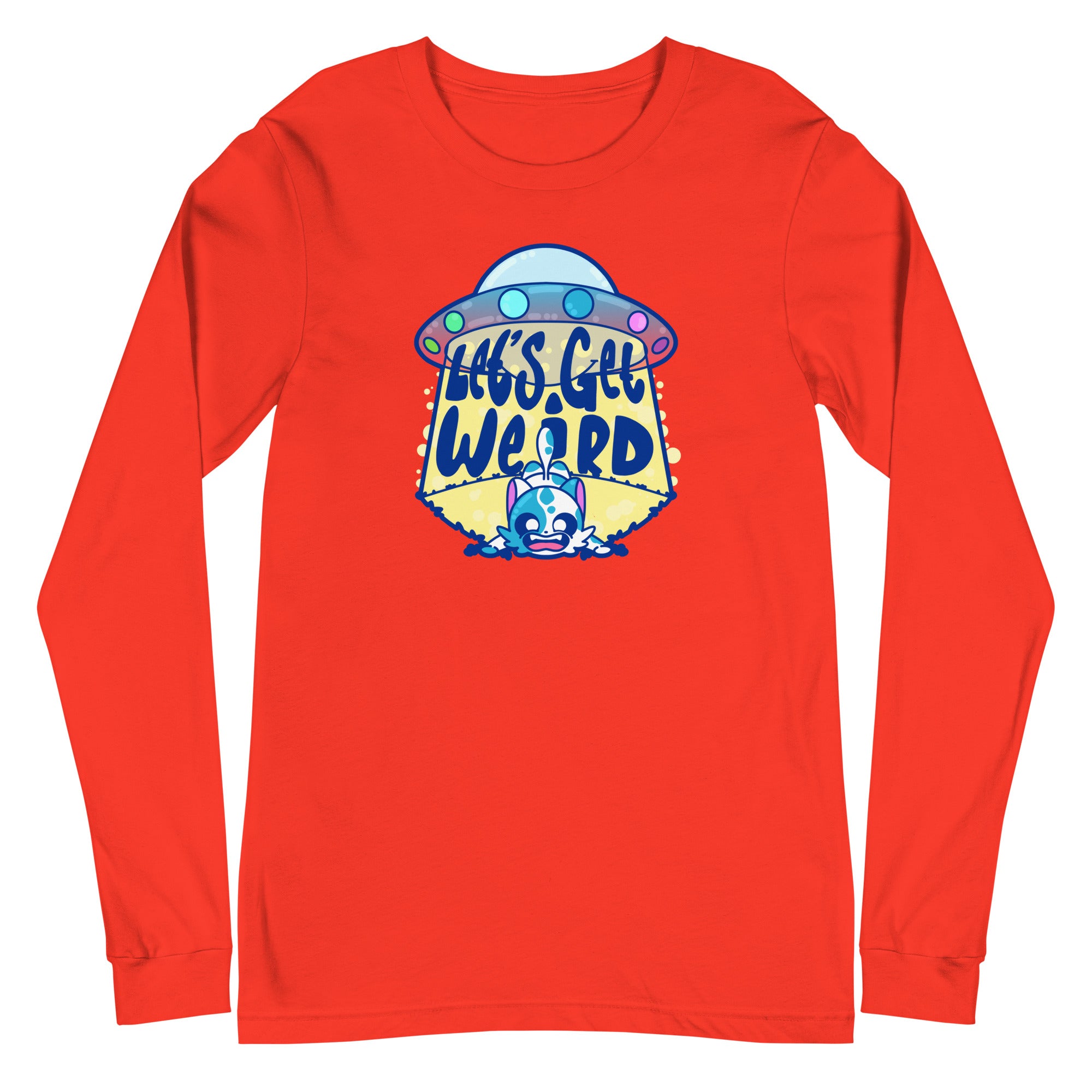 LETS GET WEIRD - Long Sleeve Tee - ChubbleGumLLC