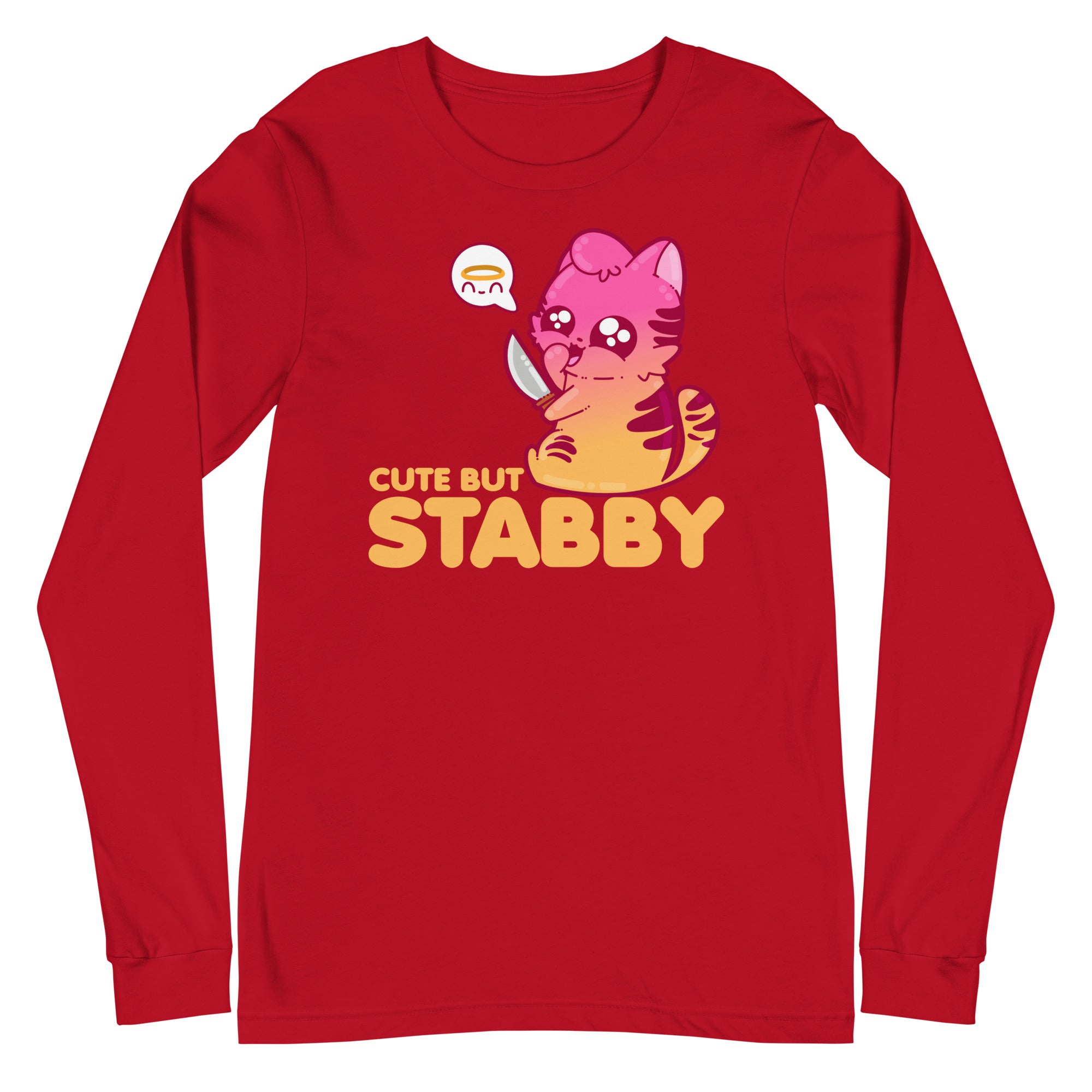 CUTE BUT STABBY - Long Sleeve Tee - ChubbleGumLLC