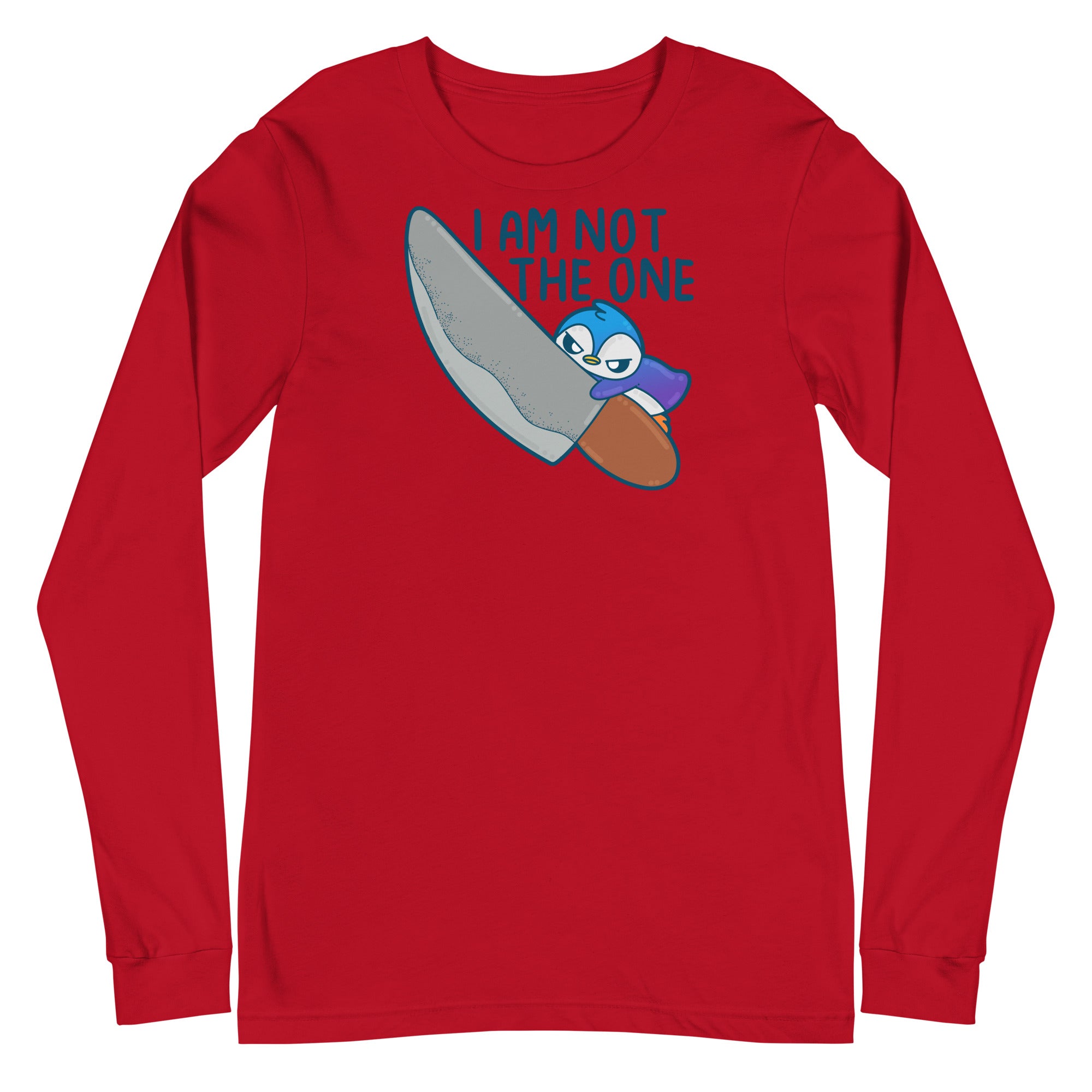 I AM NOT THE ONE - Long Sleeve Tee - ChubbleGumLLC