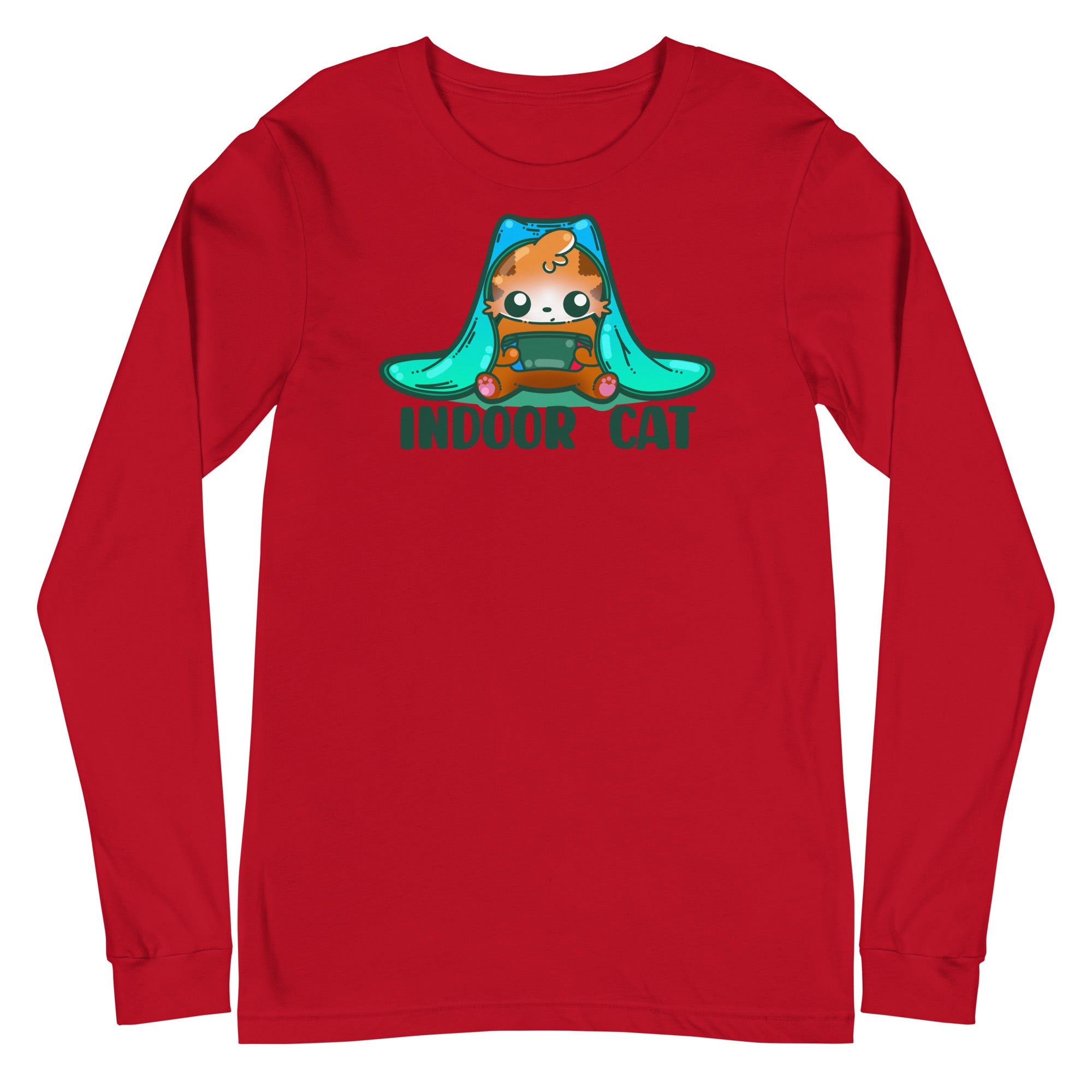 INDOOR CAT - Long Sleeve Tee - ChubbleGumLLC