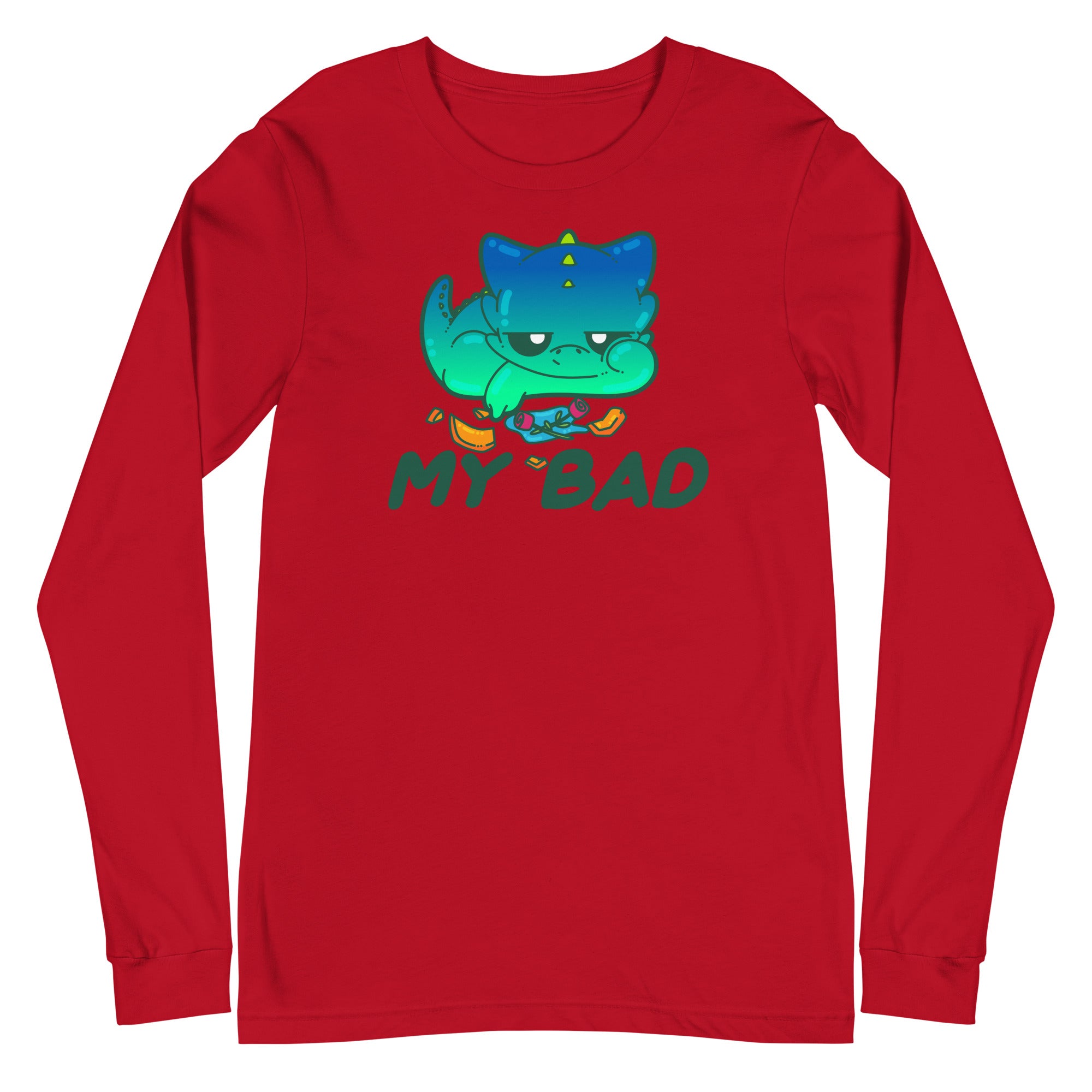 MY BAD - Long Sleeve Tee - ChubbleGumLLC