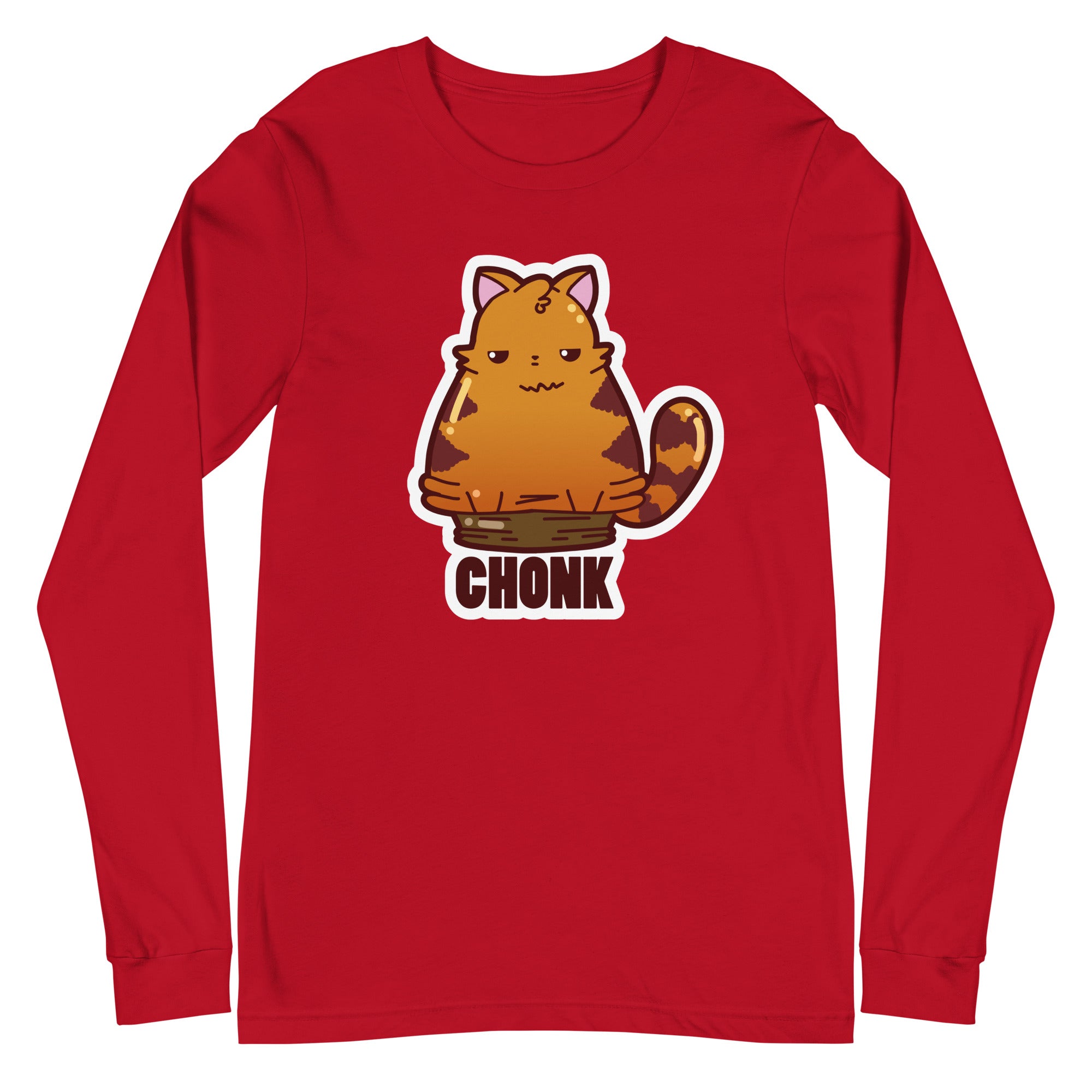 CHONK - Long Sleeve Tee - ChubbleGumLLC