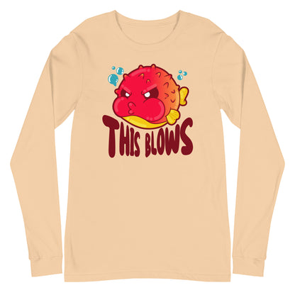 THIS BLOWS - Long Sleeve Tee - ChubbleGumLLC