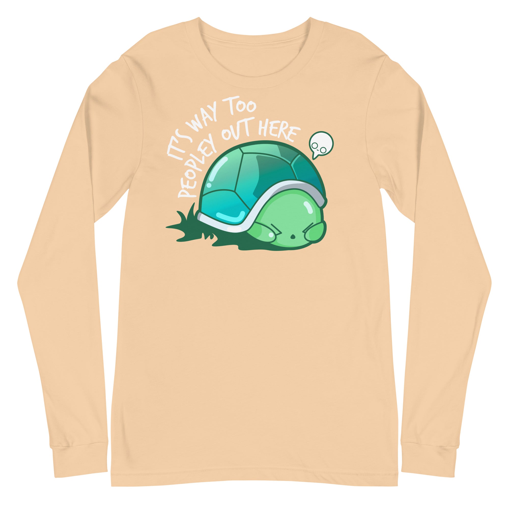 WAY TOO PEOPLEY - Modified Long Sleeve Tee - ChubbleGumLLC