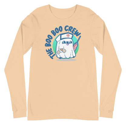 BOO-BOO CREW - Long Sleeve Tee - ChubbleGumLLC