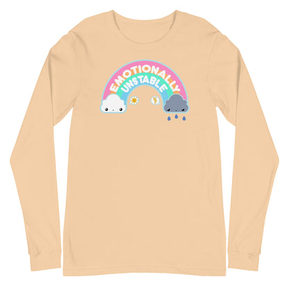 EMOTIONALLY UNSTABLE - Long Sleeve Tee - ChubbleGumLLC