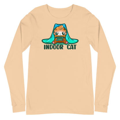 INDOOR CAT - Long Sleeve Tee - ChubbleGumLLC