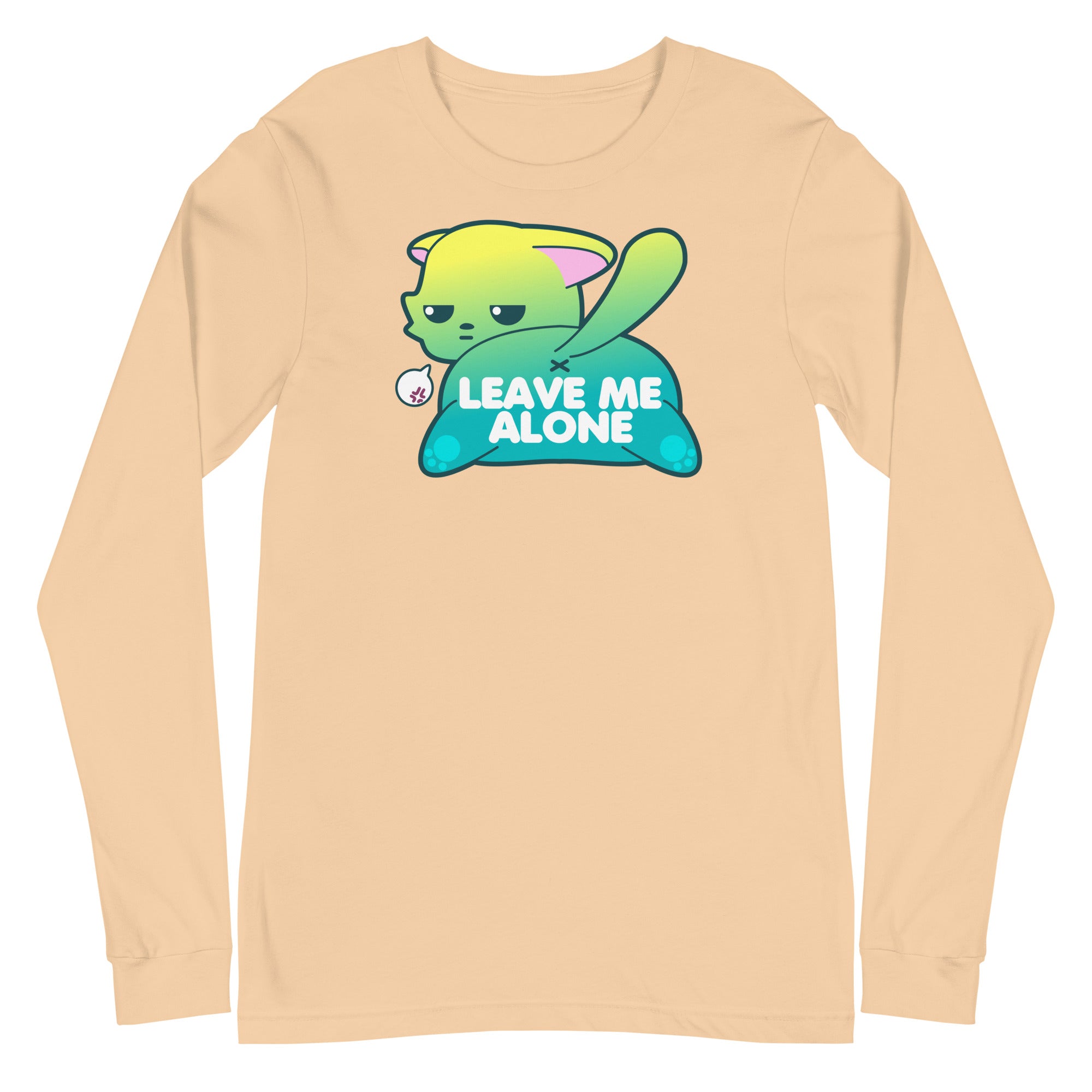 LEAVE ME ALONE - Long Sleeve Tee - ChubbleGumLLC