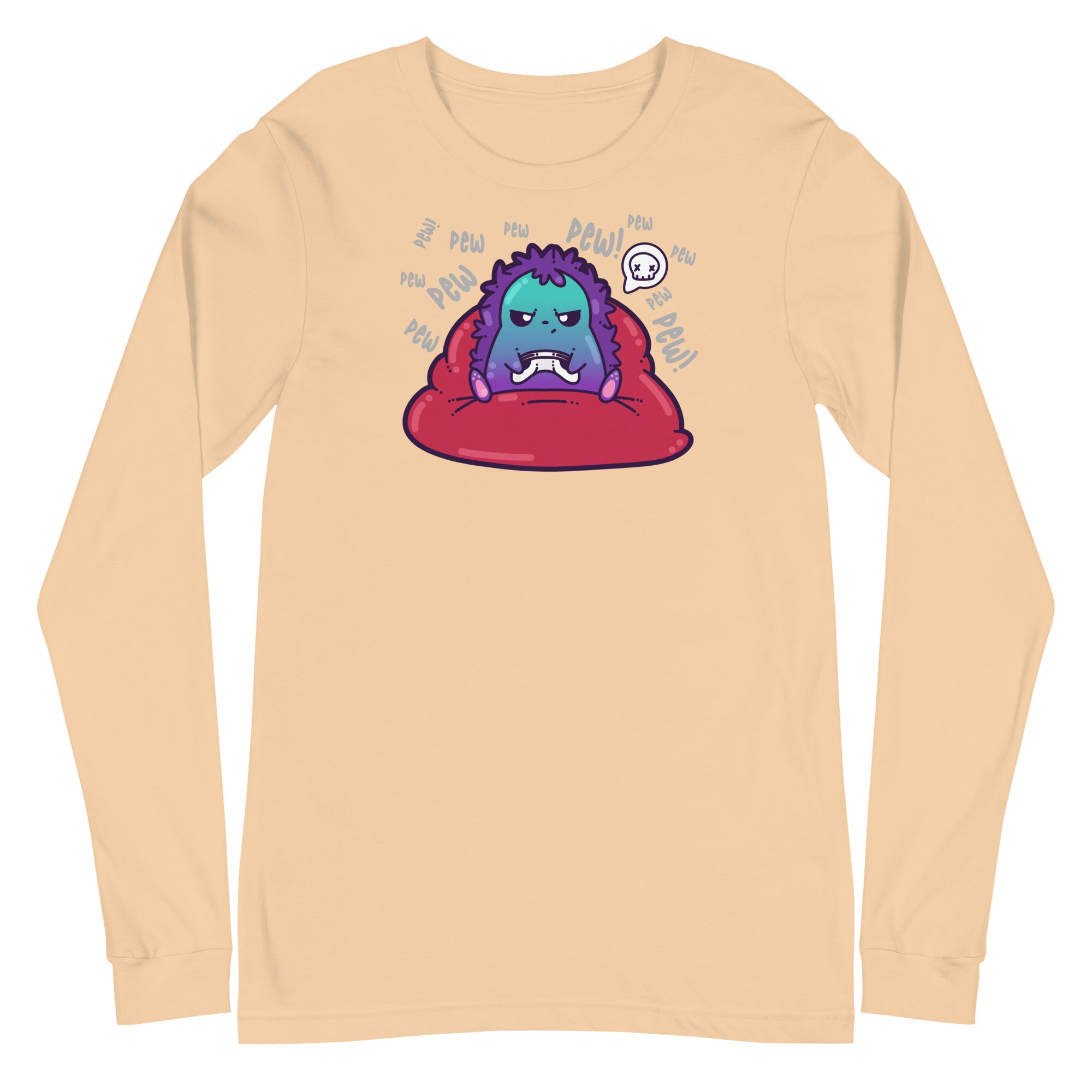 PEW PEW PEW - Long Sleeve Tee - ChubbleGumLLC