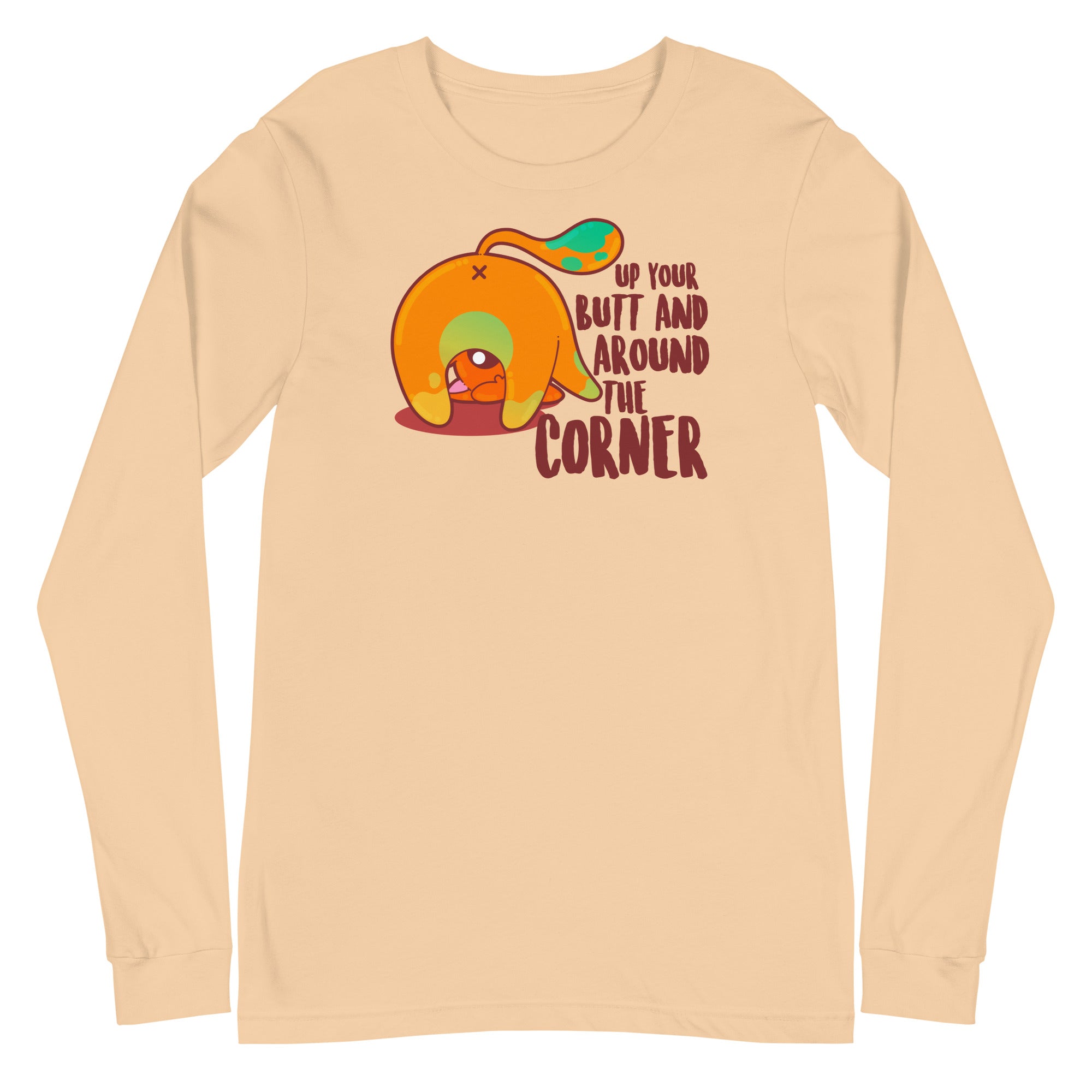 UP YOUR BUTT - Long Sleeve Tee - ChubbleGumLLC