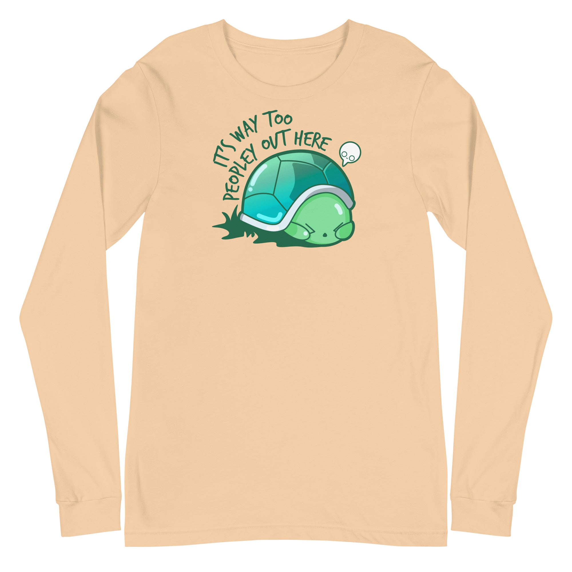 WAY TOO PEOPLEY - Long Sleeve Tee - ChubbleGumLLC