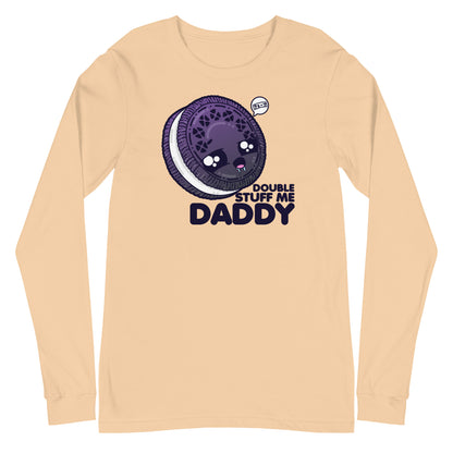 DOUBKE STUFF ME DADDY - Long Sleeve Tee - ChubbleGumLLC