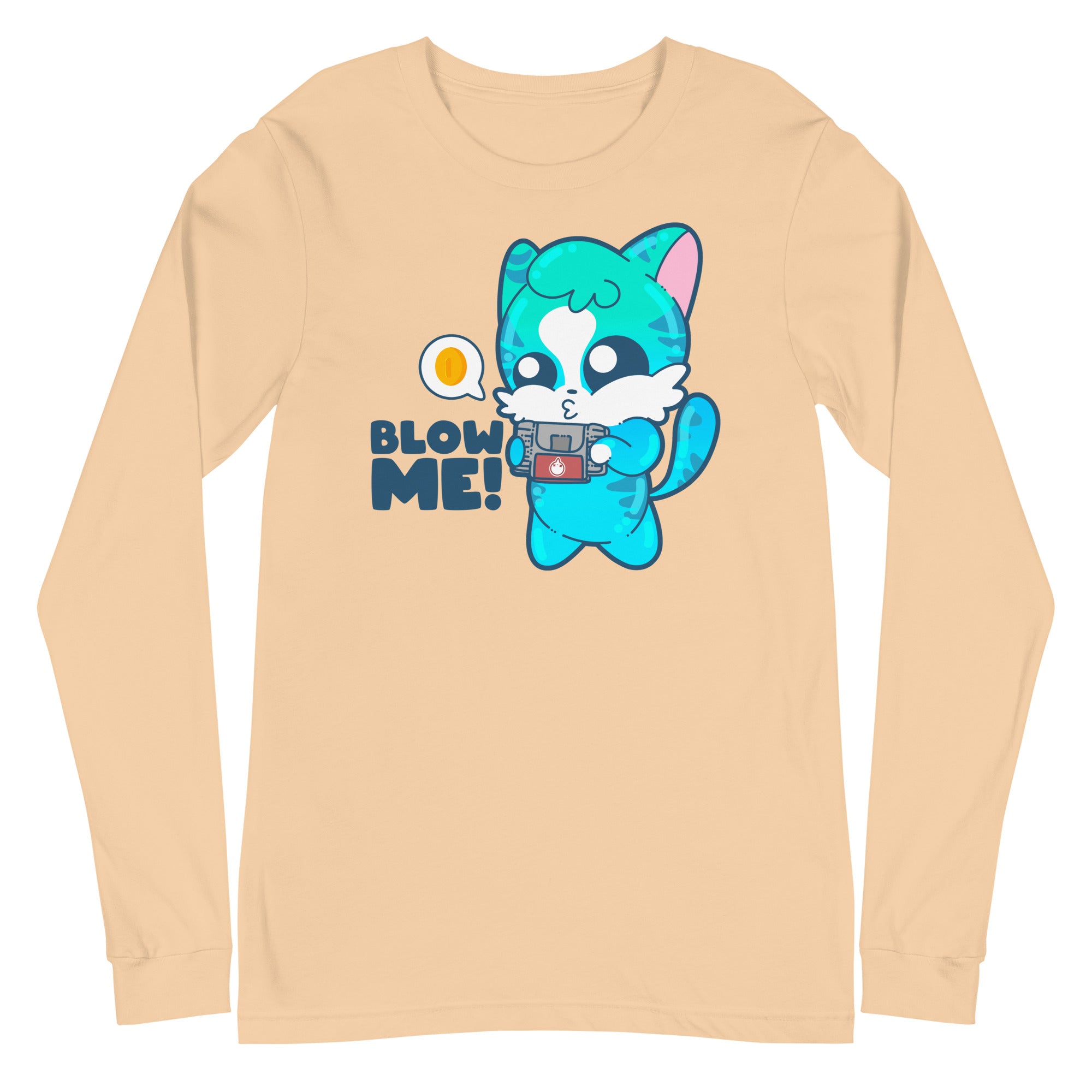 BLOW ME -  Long Sleeve Tee - ChubbleGumLLC